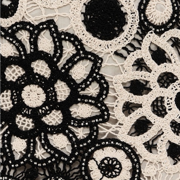 EUC PatBO Coral Crochet Mini Dress $895 - Picture 4 of 10